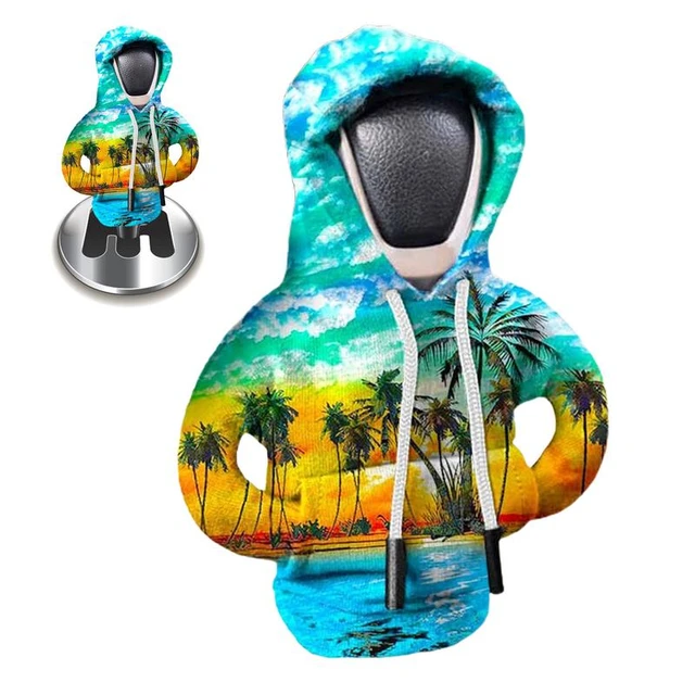 Car Gear Shift Hoodie Cover Sweatshirt Auto Gear Shift Knob Cover