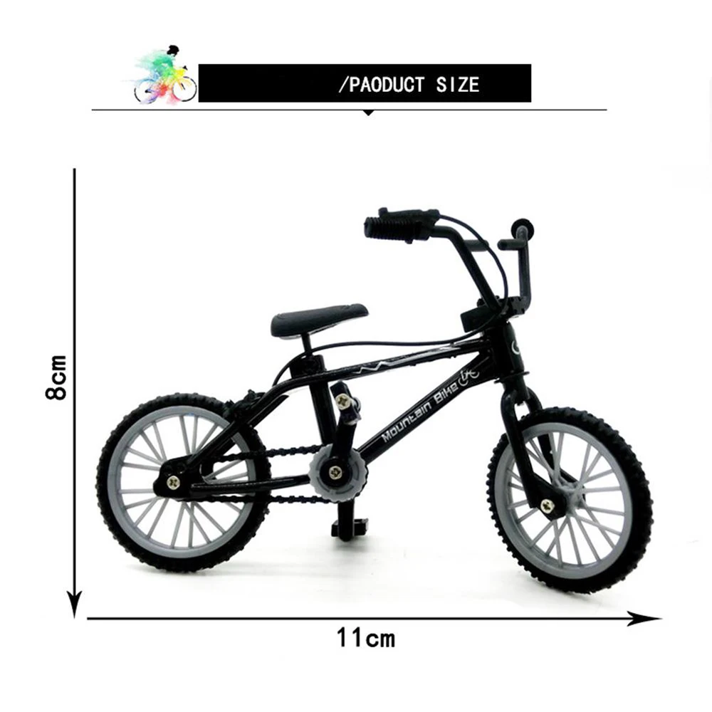 시뮬레이션 컬렉션 합금 소년용 모델 핑거 BMX 바이크 미니 바이크 BMX 자전거 미니 핑거 바이크