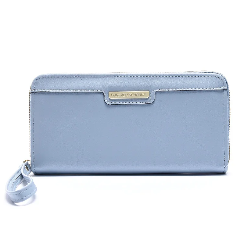 Fashion Women Wallet Female Clutch Card Holder Purse PU Leather Long Wallet Hasp Phone Bag Money Coin Pocket Cartera Mujer 5