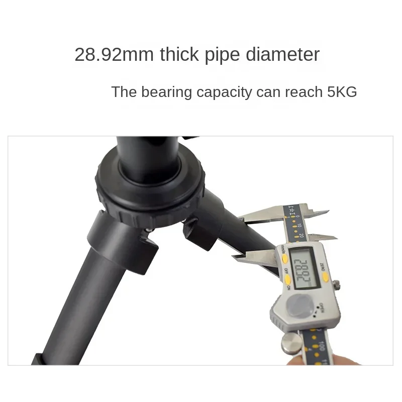 Rifle Tripod Stand Aluminum Rest Durable Adjustable Height 360 Degree Rotation V Yoke Stand for Target Shooting