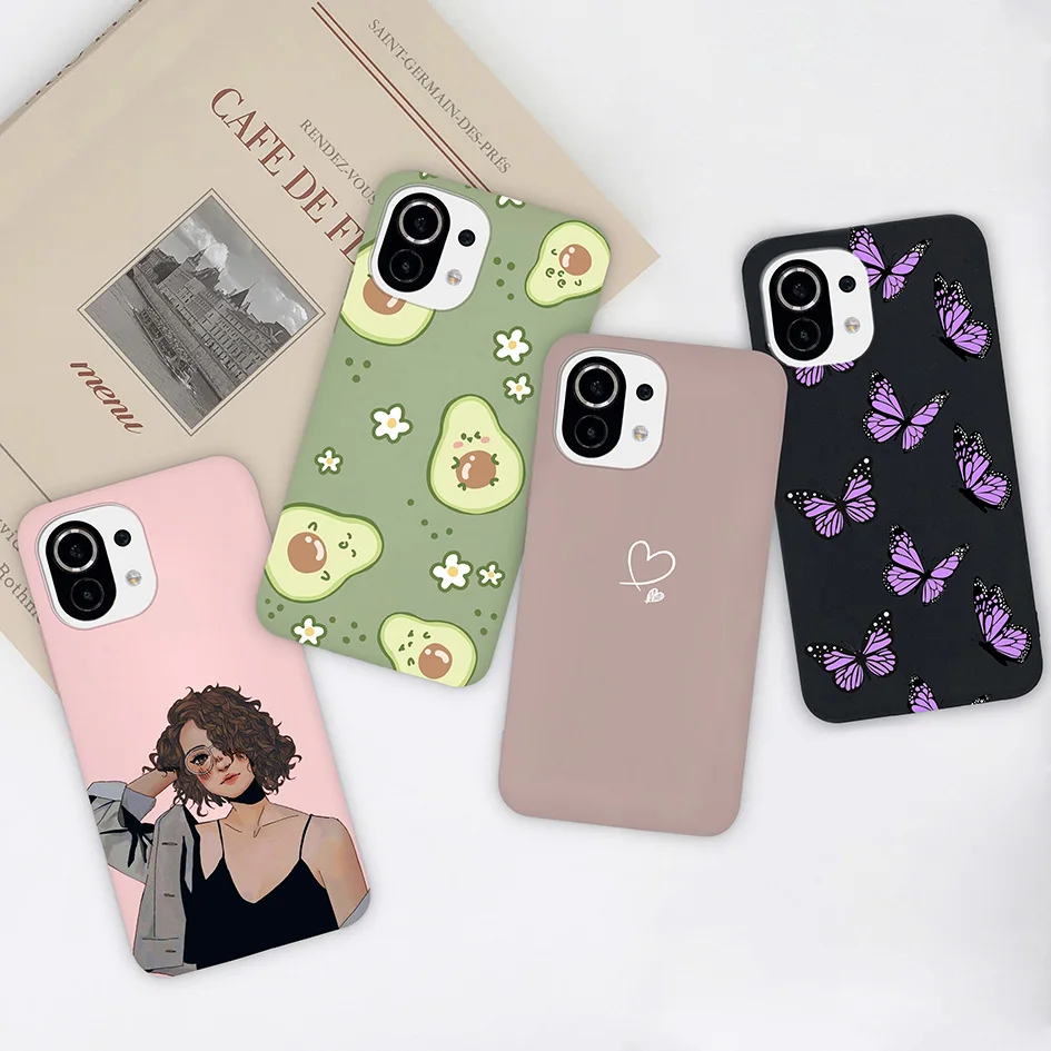 Cute Cartoon Daisy Matte Shockproof Phone Case - Elegant Protection with Casing