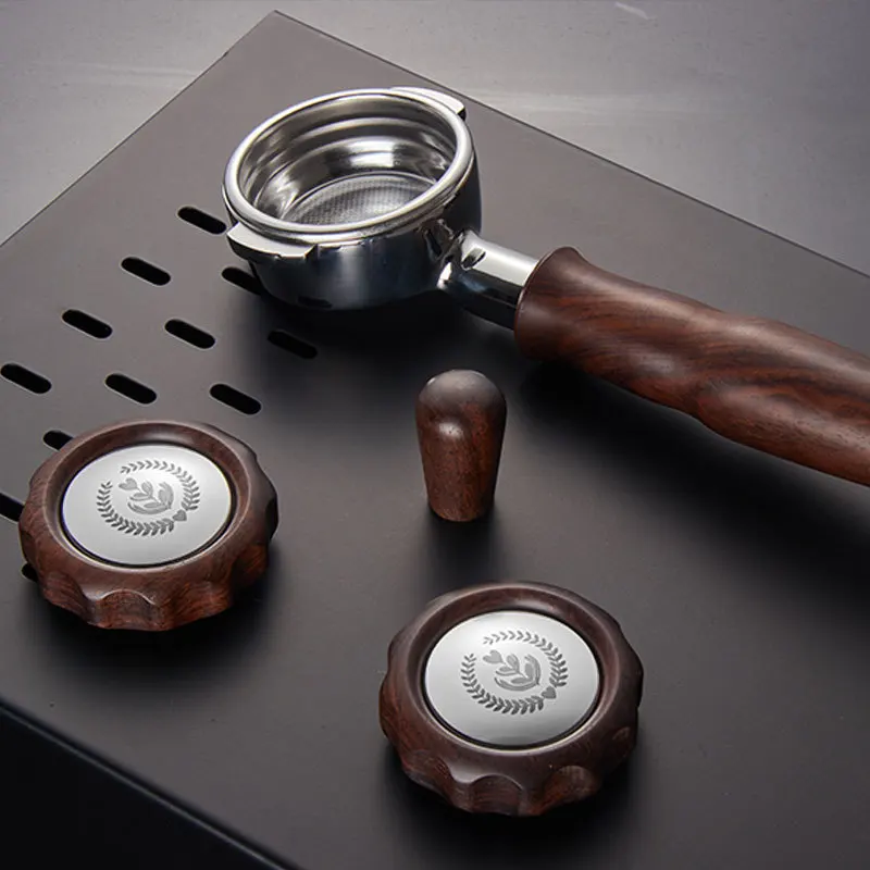 EspressoMachineCoffeePortafilterRocketCoffeeMachineSolidWood