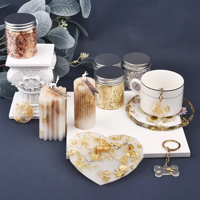 Candle Gold Foil 2g Wax Foil Handmade Scented Candles DIY Materials Mousse Decoration Candle Making Supplies