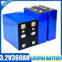 Batterie Lifepo4 3.2V 360AH 340AH 320AH 280AH 100AH pour bricolage voiture stockage d'énergie solaire Marine 12V 24V 48V Grade A EU US sans taxe 2
