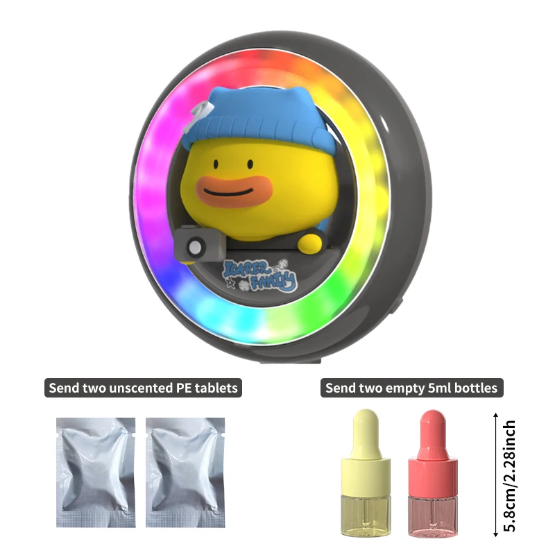 1PC RGB ���� ���� �ڵ��� ���� ���ⱸ ���� ����Ʈ �ڵ��� �Ʒθ��׶��� - ���� PE ���� 2�� ���� 5ml �� 2��