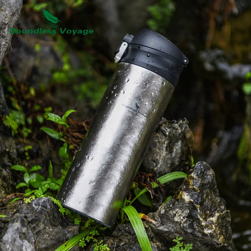 Vacuum Flask Thermos - Hardcore Titanium