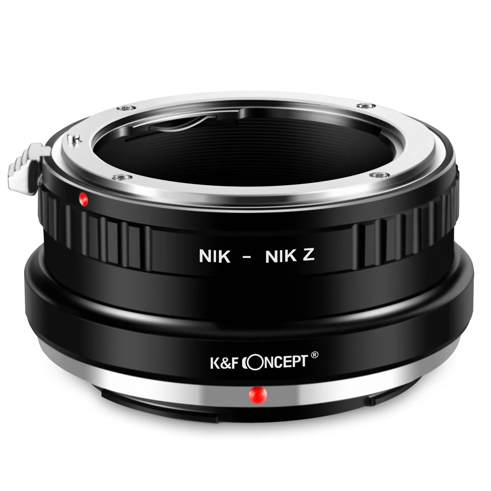 K & F Concept Adattatore Per Obiettivi Per Nikon F/Af Ai Ai-S Mount Lens A Nikon Z6 Z7 Accessori Per Il Corpo Della Fotocamera Nuovo Convertitore Nik-
