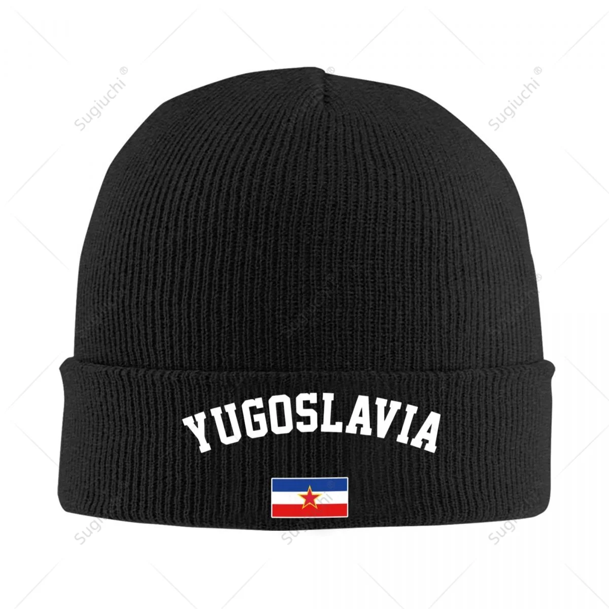 

Knitted Hat Unisex Yugoslavia Independence Day For Men Women Boys Winter Autumn Beanie Cap Warm Bonnet