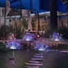 1 Pc Solar Fireworks Light With 8 Lighting Modes, Ip65 Waterproof Outdoor Holiday Decoration Solar Light For Courtyard Channels 6