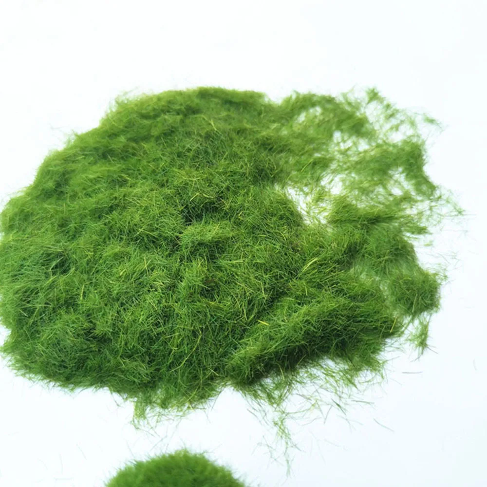 Simulation Moss/Grass Powder 3MM/5MM  Nylon Static Planting Flocking Powder Sand Table Landscape Materials 30g/Bag 3