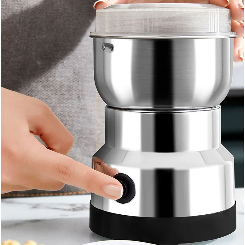 Stainless Steel Electric Seasoning Spice Coffee Grinder Multifunction Food  Processors Smash Machine coffee grinder machine