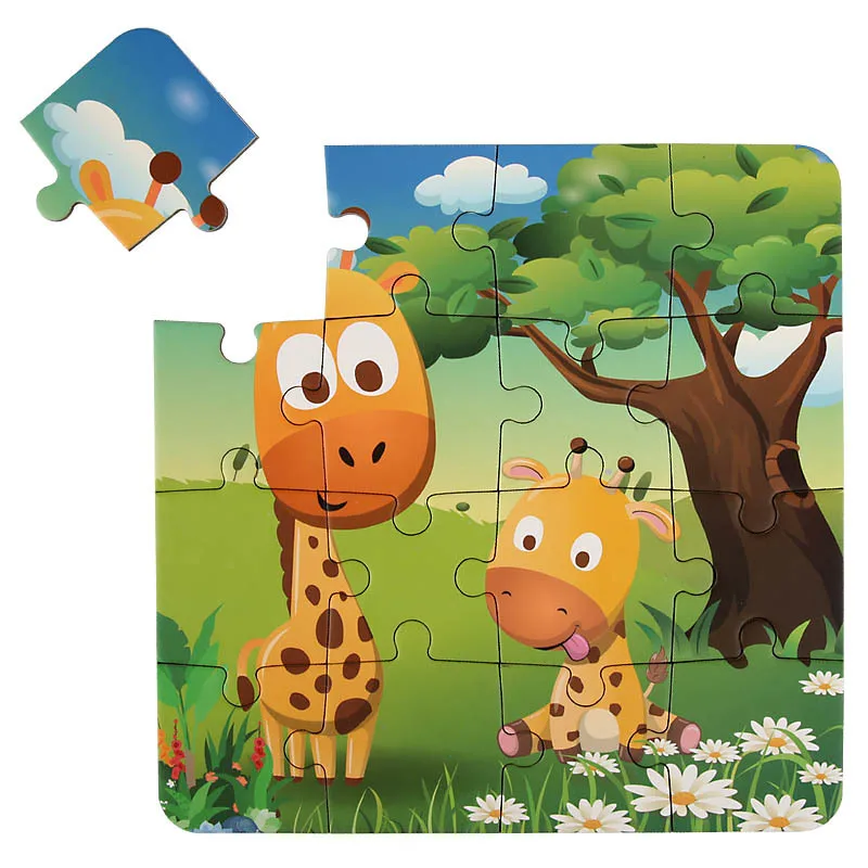Children's Magnetic Advanced Puzzle 3-6 Year Old Baby Kindergarten Early Education Enlightenment Cartoon Magnetic Puzzle Toy 5