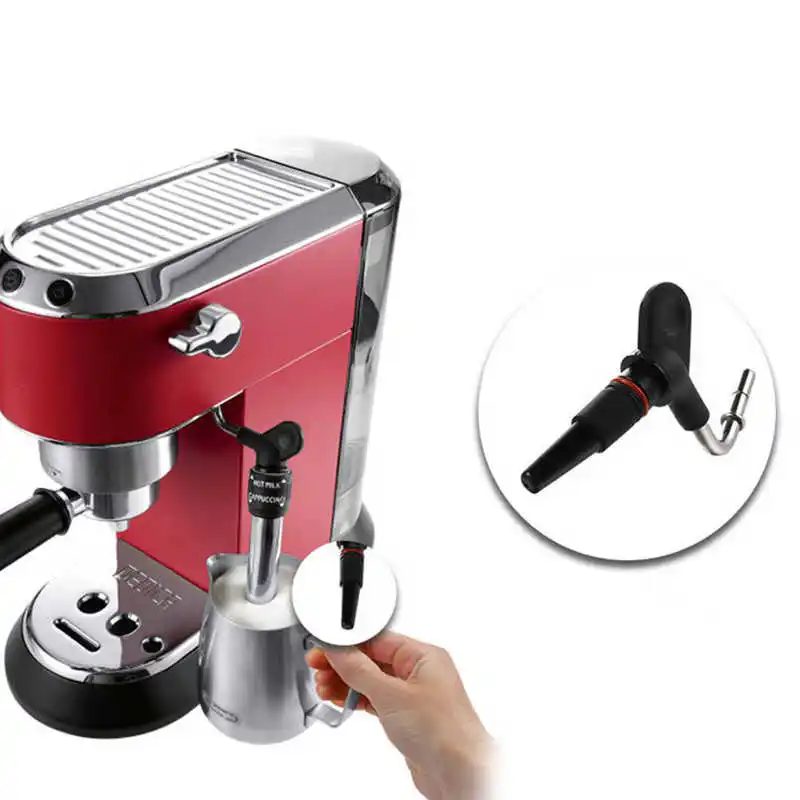 デロンギ エスプレッソマシン EC680Rデディカ　ノズル交換済み デロンギdedica ec680 685用のスペアコーヒーマシン用スチームノズル