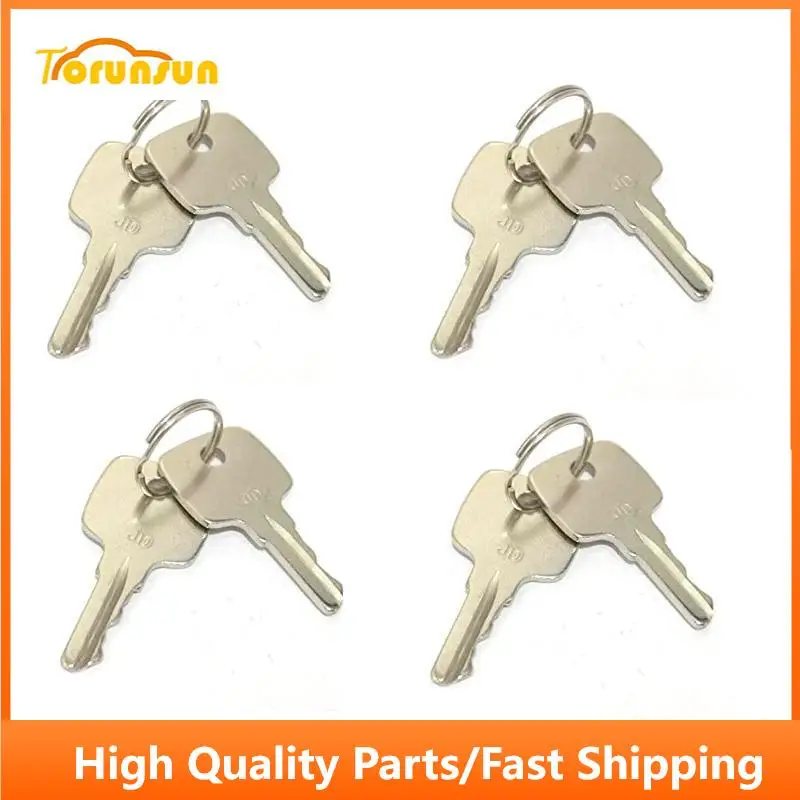 8PCS Ignition Key JD AR51481 Fit For Heavy Equipment