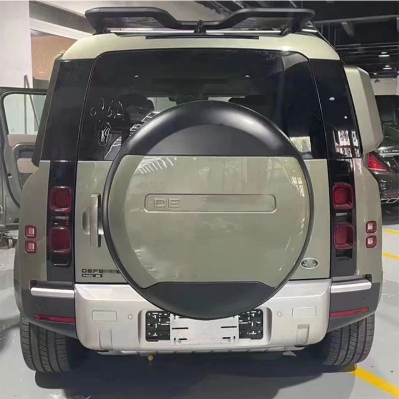 車のスペアタイヤカバー,ランドローバー用,高品質,エクステリア