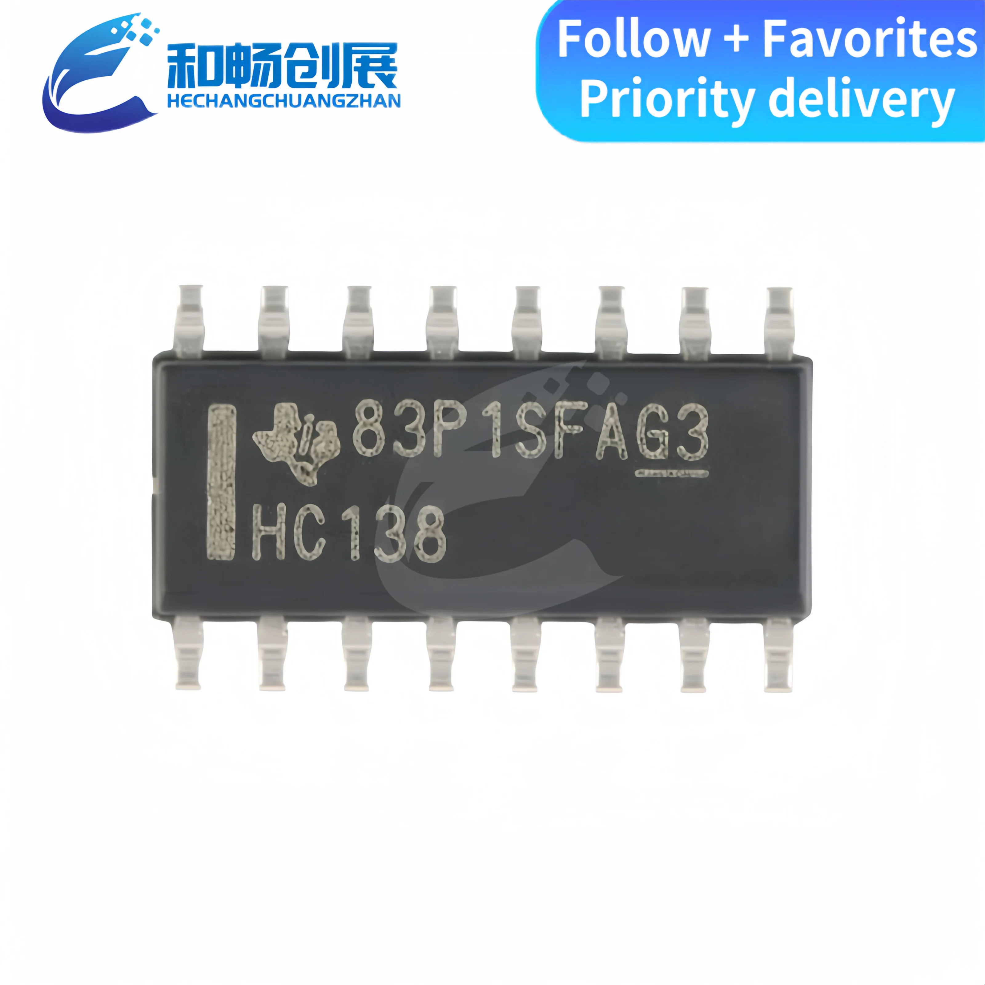 

Новый оригинальный SN74HC138DR SOP-16 3-линейный до 8-линейный декодер/демультиплексор