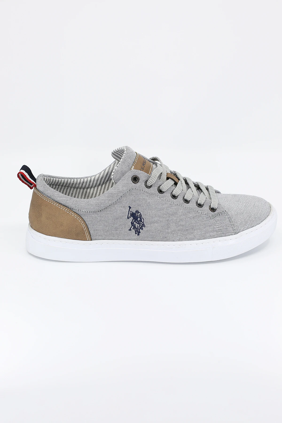 U S Polo Assn.-Zapatos Deportivos Para Hombre, Alby 1Fx, Gris/gris, 11 S4ALBY1FX