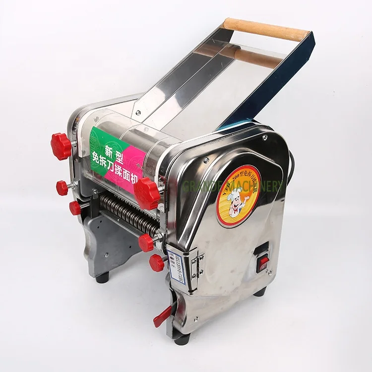 Stainless Steel Commercial Electric Fresh Noodle Making Machine Ramen Pasta Maker Dough Roller Sheeting Machine Price