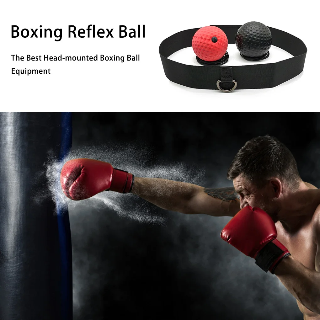 

Reflect Ball Boxing Supplies Training Aid Multipurpose Hand Professional Children Space Saving Head-mounted Reflection Practice