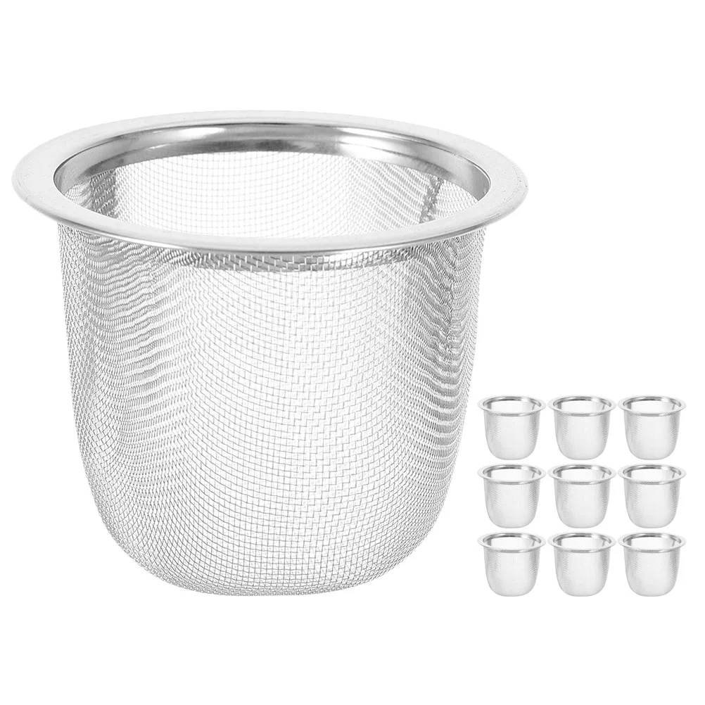 

Stainless Steel Tea Infusers Fine Tea Filter Strainer Teapot Filter Teapot Inner Liner Mesh Tea Strainer Tea Filter Mesh