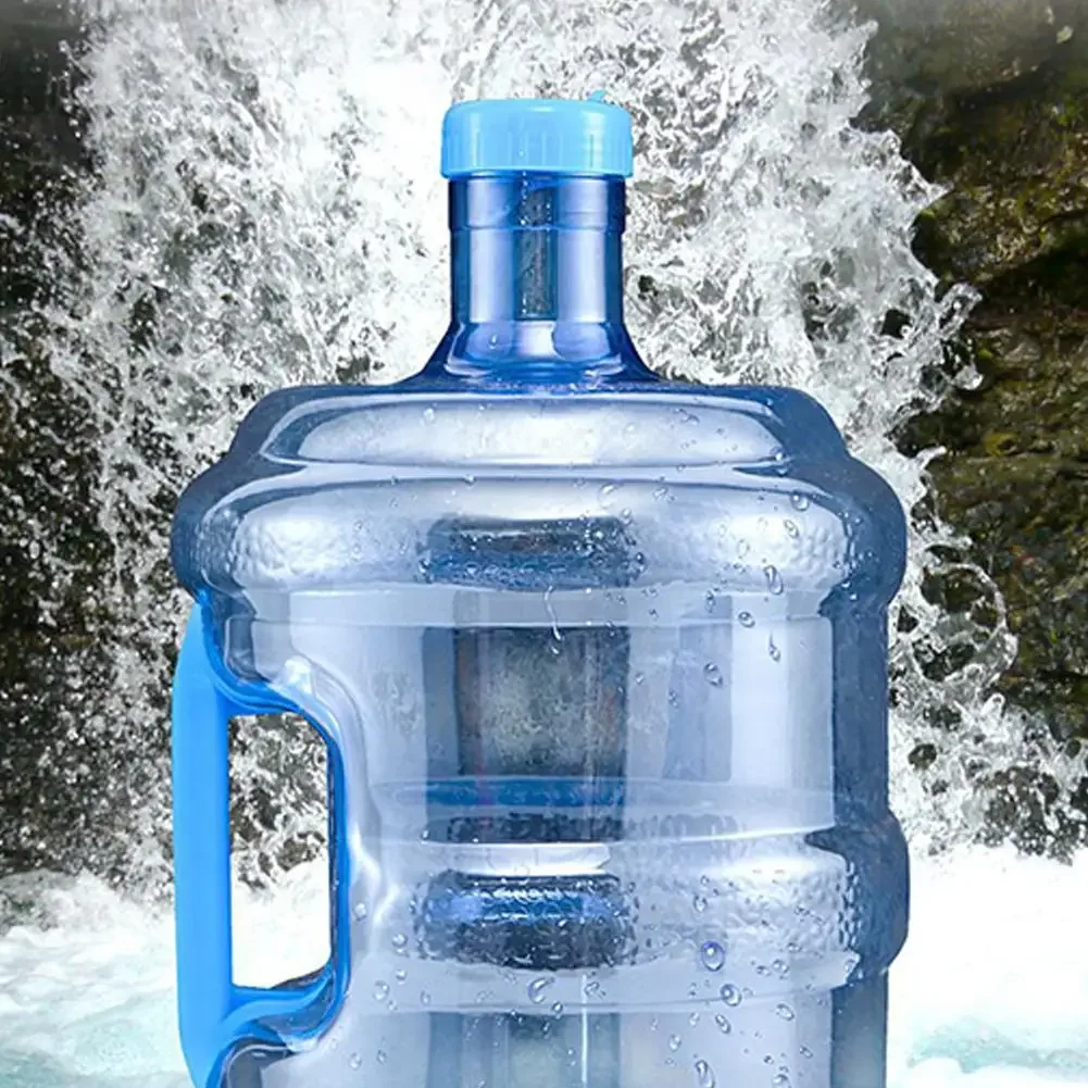 5L 7.5L Thickened PET Water Bottle Jug Reusable Portable Mineral Water Container Outdoor Car Storage Bucket Food Grade Dispenser