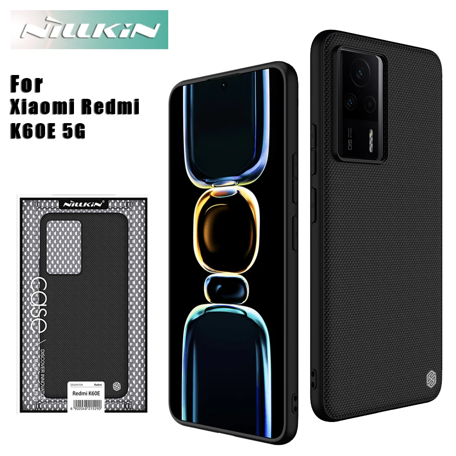 

Чехол с текстурой Nillkin для Xiaomi Redmi K60E, 360 дюйма, защитная задняя крышка из ТПУ для Xiaomi Redmi K60E