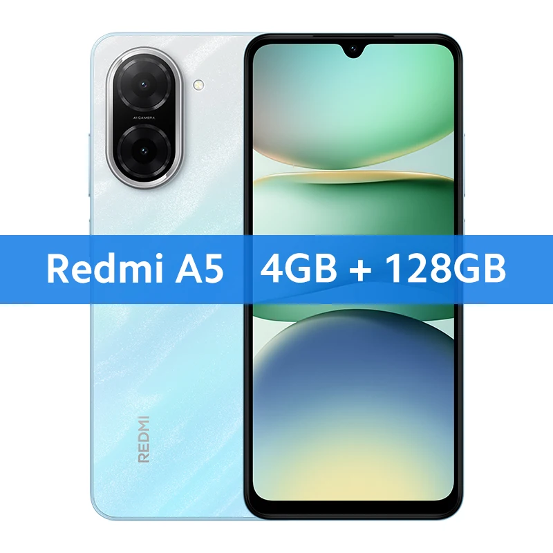 Global Version Redmi A5 UNISOC T7250 processor 32MP main