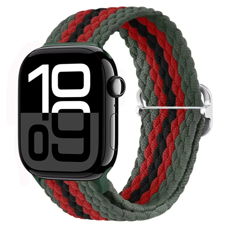 Premium Nylon Braided Strap for Smartwatch - Durable and Stylish Bracelet Design