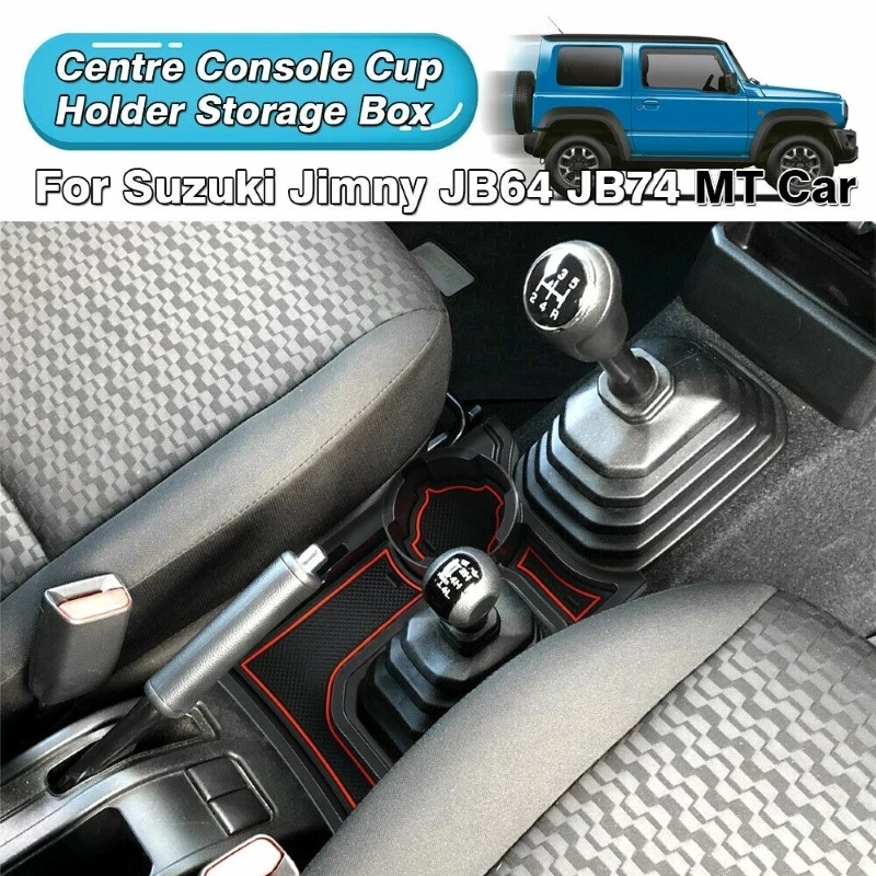 Car Center Console Cup Holder Gear Shift Storage Box for Suzuki Jimny JB64  JB74 AT Model -2023 Stowing Tidying - buy Car Center Console Cup Holder  Gear Shift Storage Box for Suzuki
