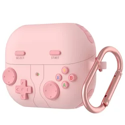 Silicone Shockproof Earbud Case with Cleaning Kit - 2025 Edition - Buds 3 Pro or Buds3 (4 - Pink)