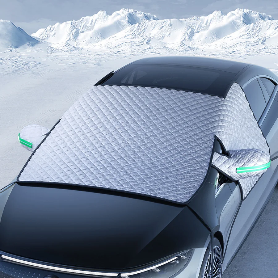 Car Front Windshield Sunshades with Magnetic Anti-sun Anti-ice Waterproof Sunshade Outdoor Auto Exterior Accessories
