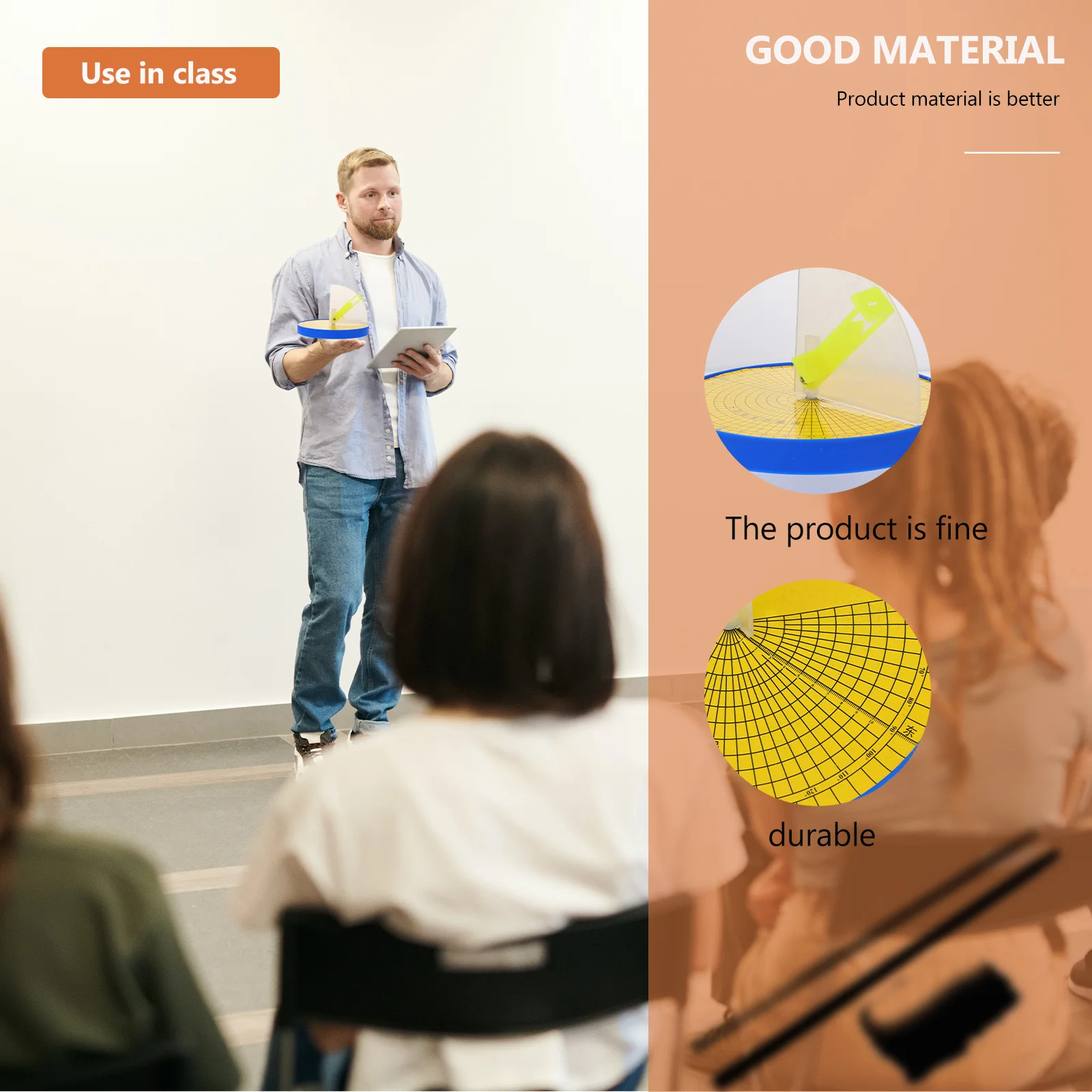 2개 세트 태양 높이 측정 도구 플라스틱 과학 기구 지리 연구 보조 학교 교육용 태양 연구 도구