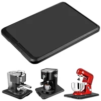Kitchen Appliance Sliding Tray with Smooth Wheels Below Cabinet Appliance Rolling Tray Non-slip Countertop Sliding Coffee Tray 1