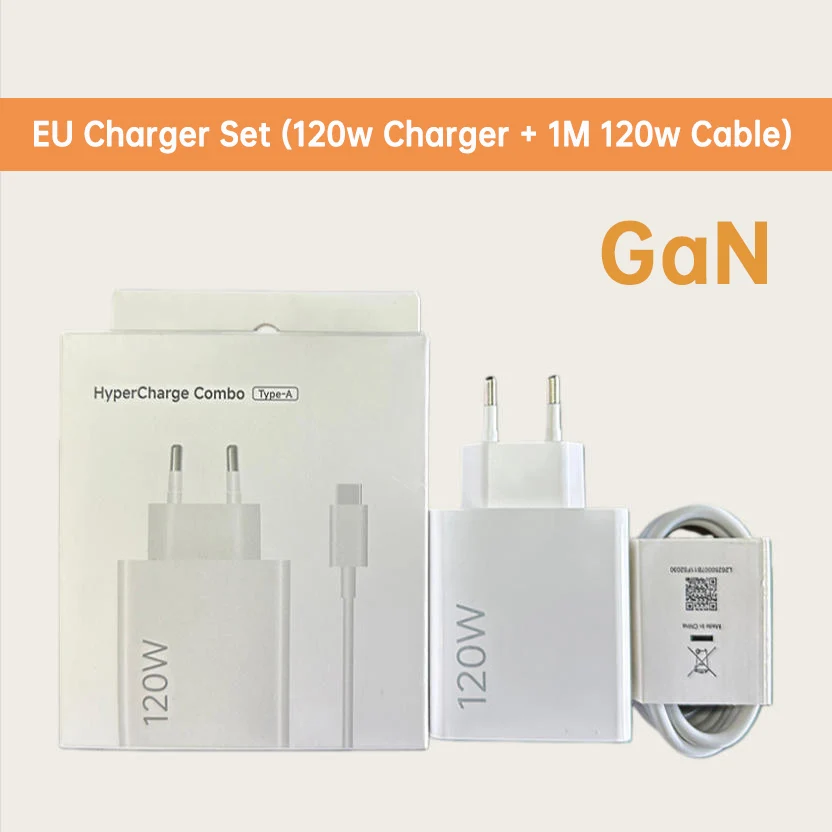 120W XIAOMI Turbo Hyper Charge Type A Adapter