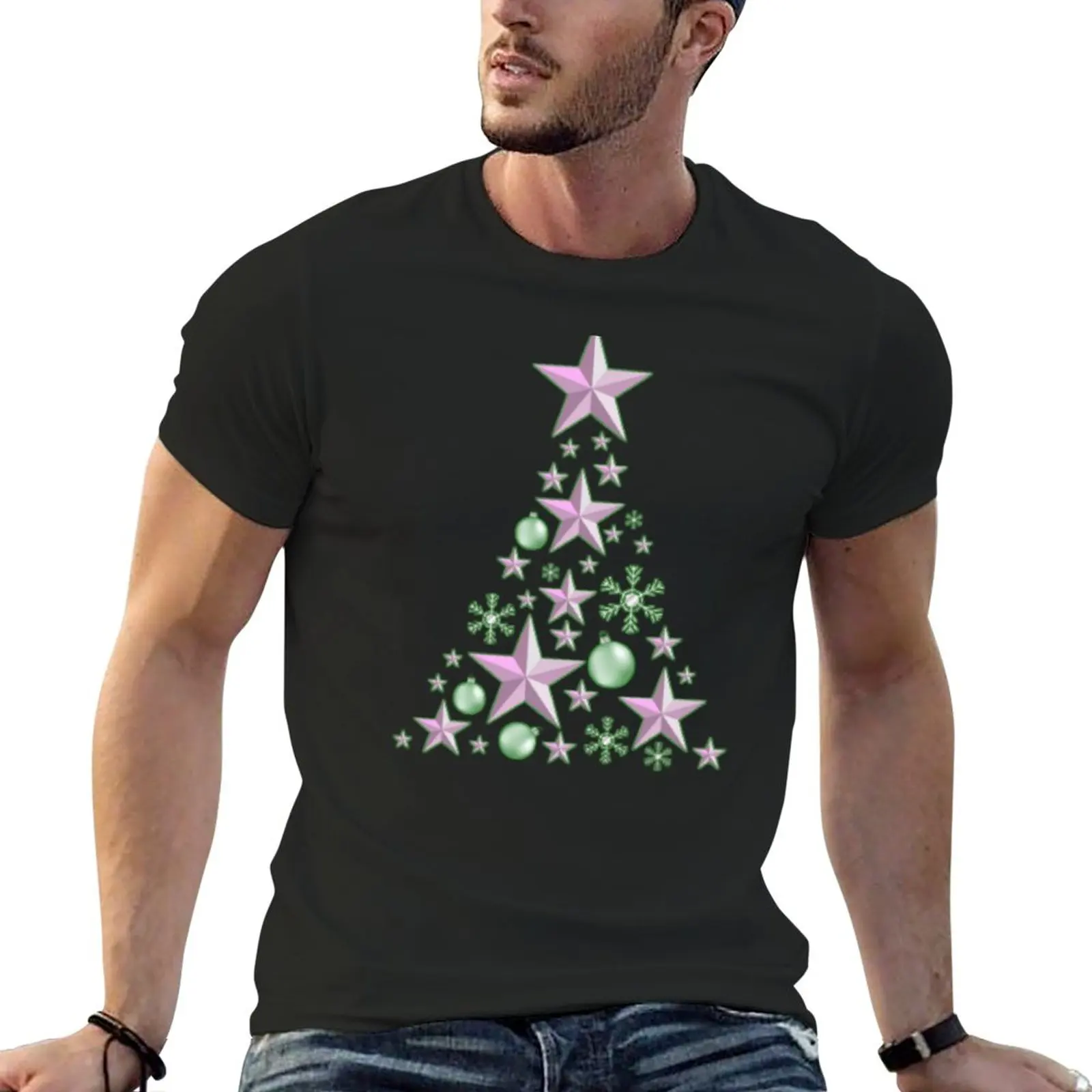 

christmas holidays T-Shirt T-shirt short Anime t-shirt black t shirt sports fan t-shirts black t-shirts for men