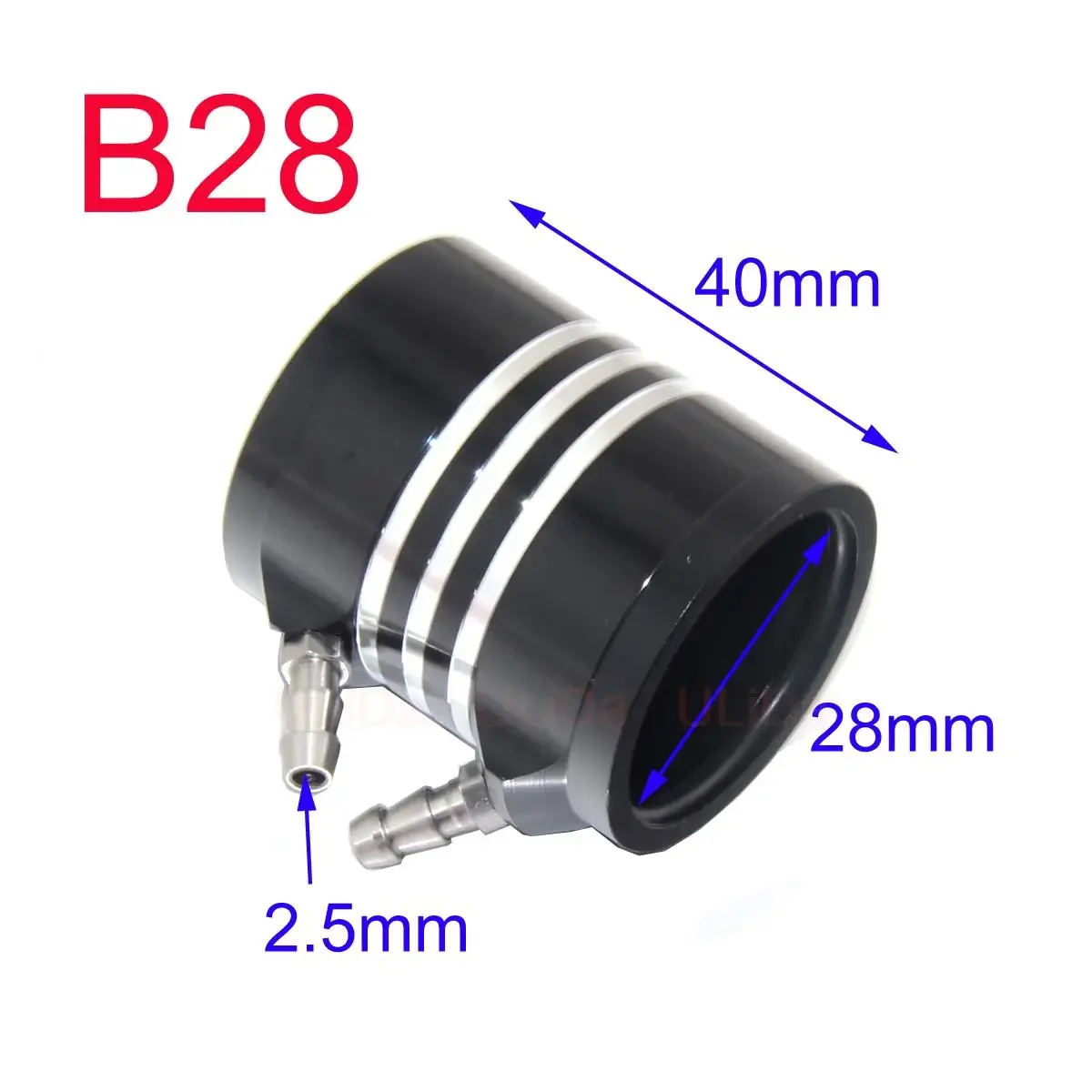 Veste De Refroidissement En Aluminium Pour Moteur RC Bateau - Modèle B36 540, Compatible électrique Sans Balais