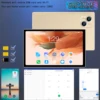 2025 Global Version Original BDF Pad Tablet 10.1 inch HD Android 11, 4GB+64GB, 5000mAh ,3G Dual SIM WiFi Tablet PC 4