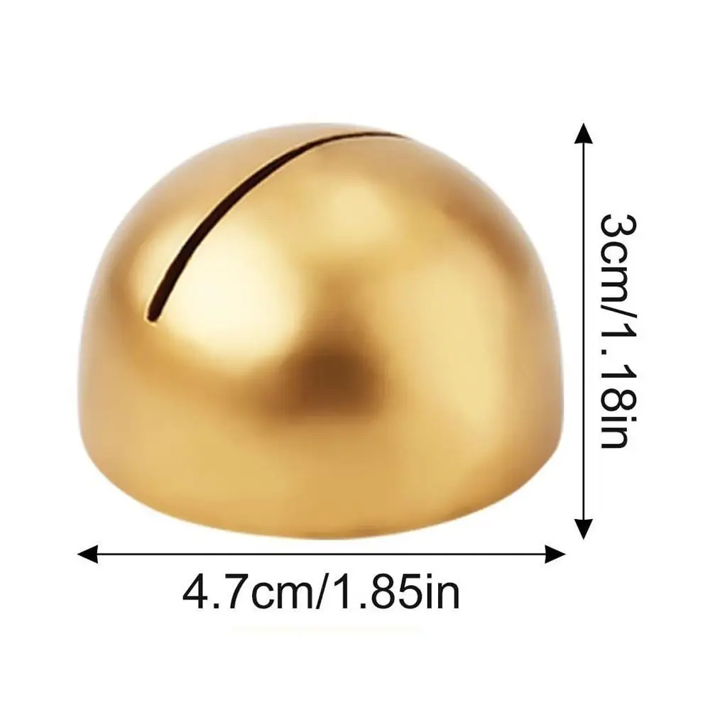 Gold Table Number Stand Wooden Durable Photo Card Postcard Display Stand Elegant Multipurpose Name Cards Holders