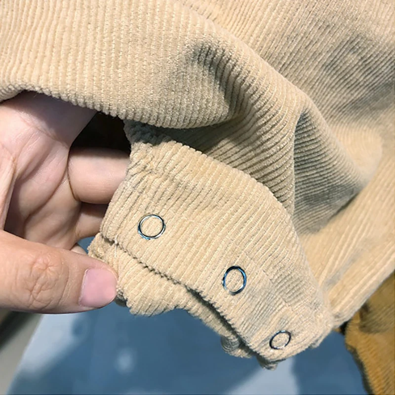 Autumn Baby Corduroy Bodysuit for Boys and Girls