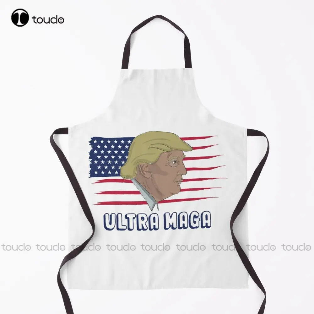 

Ultra Maga 2 Apron Proud To Be Ultra Maga Garden Kitchen Household Cleaning Personalized Custom Apron For Women Men Unisex Adult