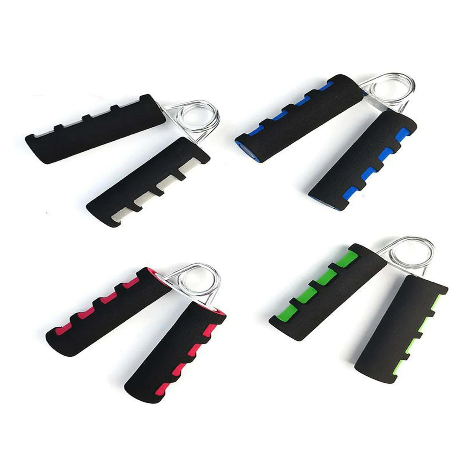 1pc Stainless Steel Sweat Absorbent A-shaped Hand Grip Strengthener