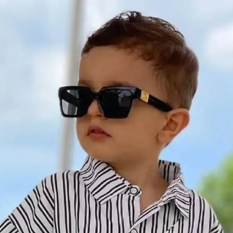 Children Sunglasses Fashion Colorful Kid Sun Glasses Boy Girl Unisex Vintage square Goggle UV400