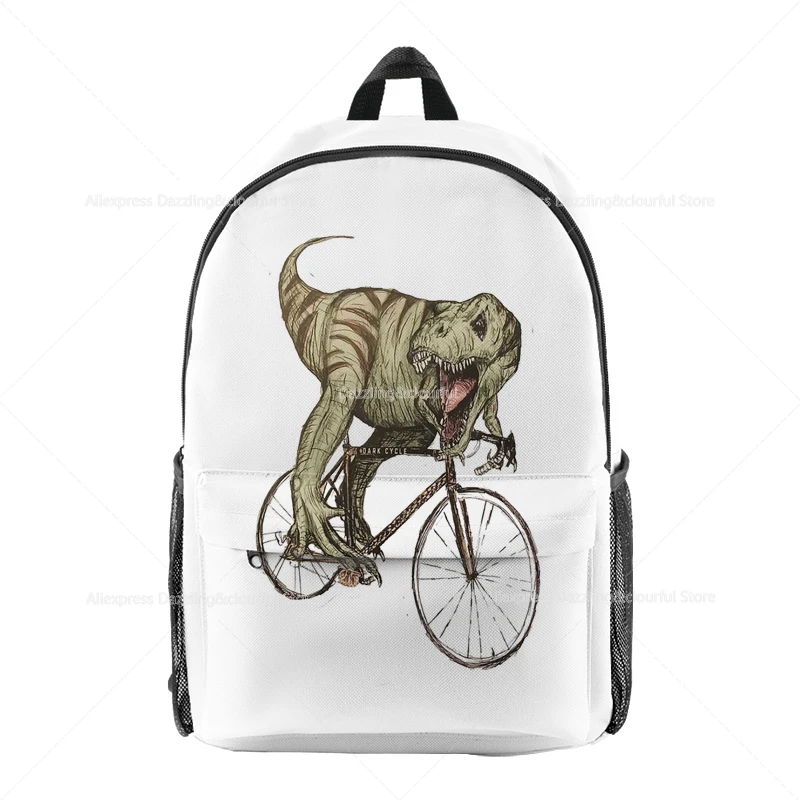 Classic Fashion Dinosaur Dragon pupil Bookbag Notebook Backpacks 3D Print Oxford Waterproof Boys/Girls Casual Travel Backpacks