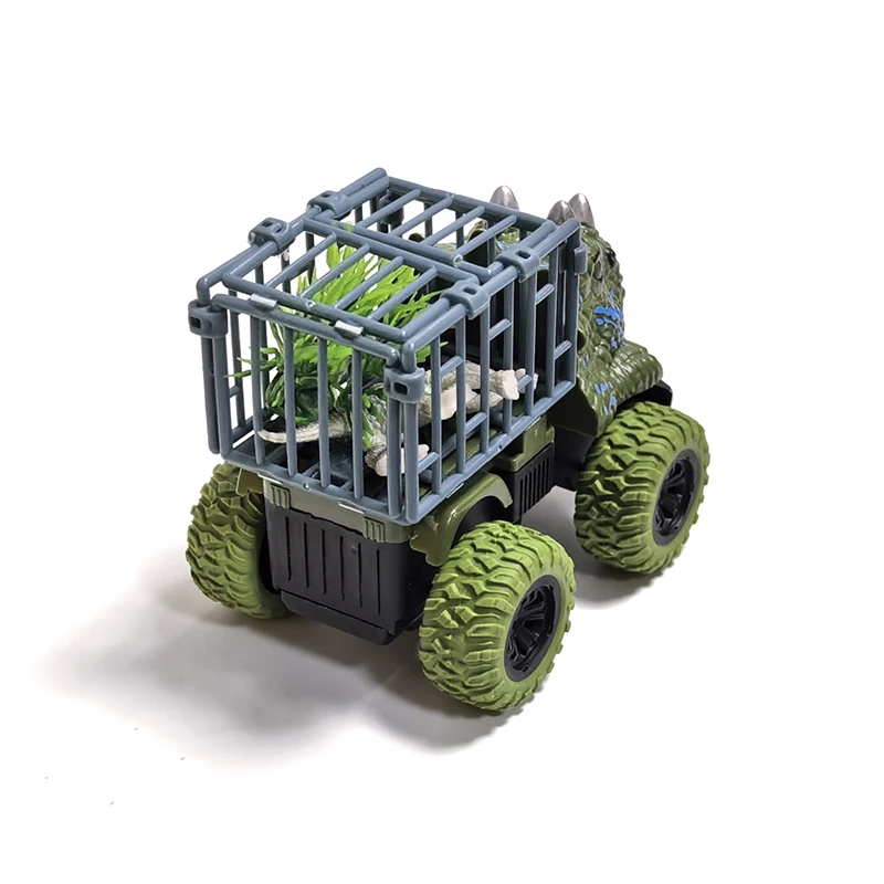 T‑Rex Inerti Dinosaur Lastbil med Dino Figur – Inertial Monster Truck Legetøj til Småbørn