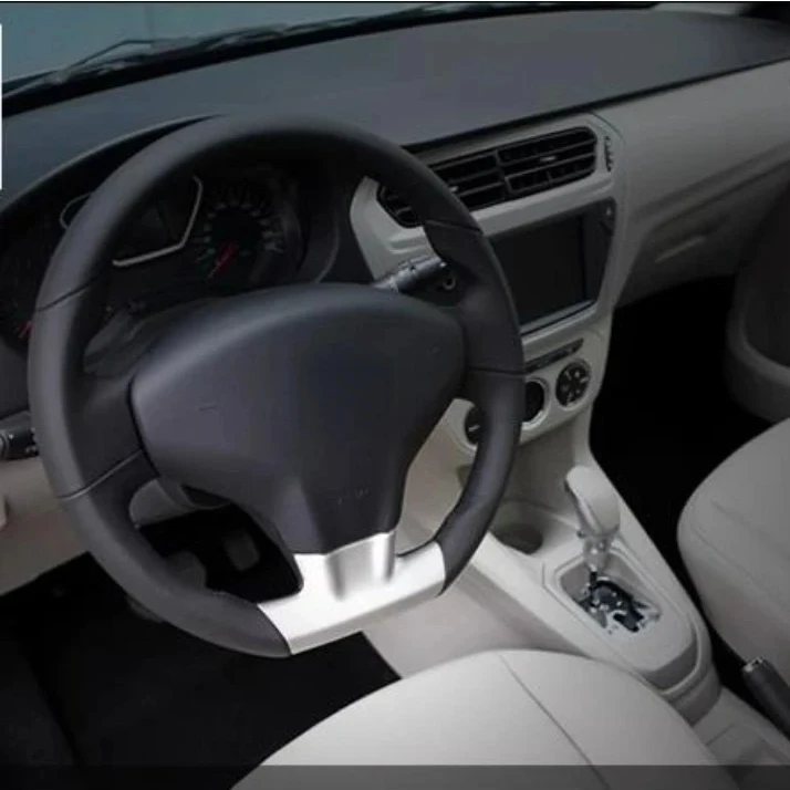 

Для Peugeot 301 Citroen C-Elysee C3-XR ABS Chrome внутреннее рулевое колесо с блестками 2014 - 2018