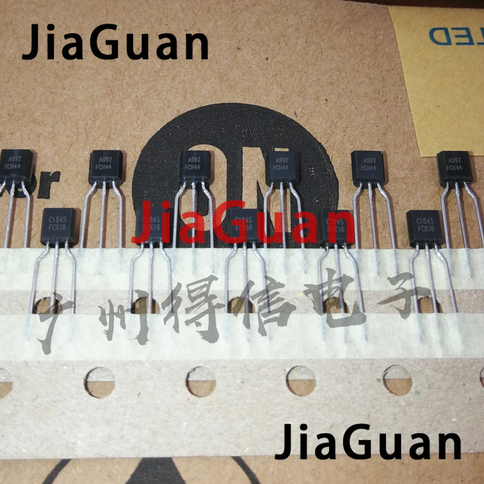 

10pair new ON KSA992FTA KSC1845FTA TO-92 Audio tube A992 C1845 triode Amplifier C1845F A992F transistor KSA992F KSC1845F