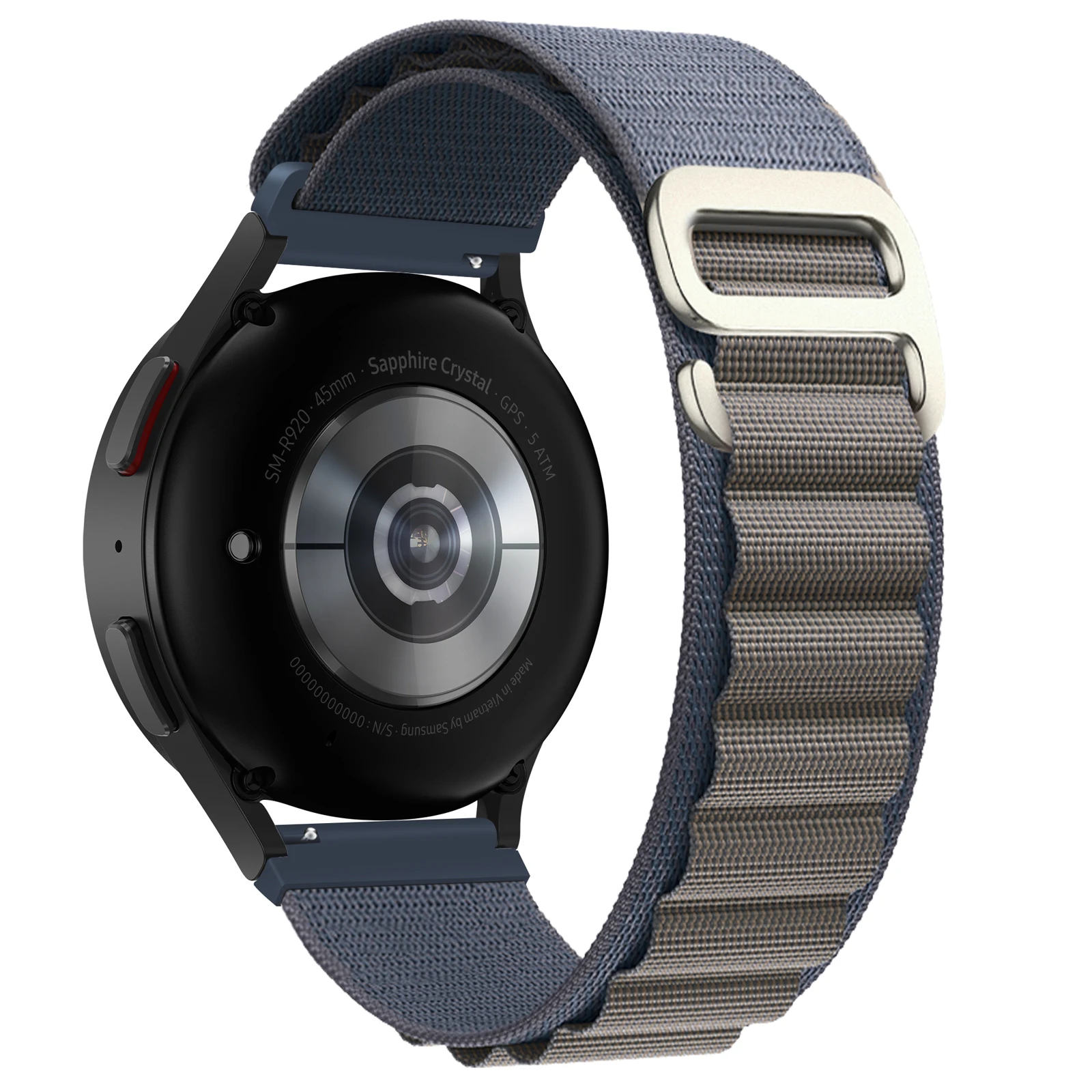 Nylon Loop Strap, Soft Sports Band Bracelet, 20mm/22mm Watchband Accessory