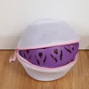 2022 Folding Laundry Bra Storage Bags Washing Machine White Bra Anti-deformation Underwear Protective Mesh Zipper Bag Organizer 4