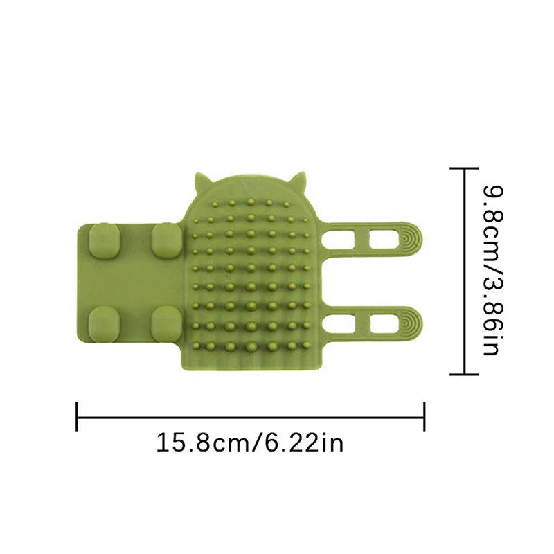 Pet Cat Hair Removal Massage Comb Cats Scratching Rubbing Brush Kitten Grooming Self Cleaning Wall Corner Cat Scratcher Combs