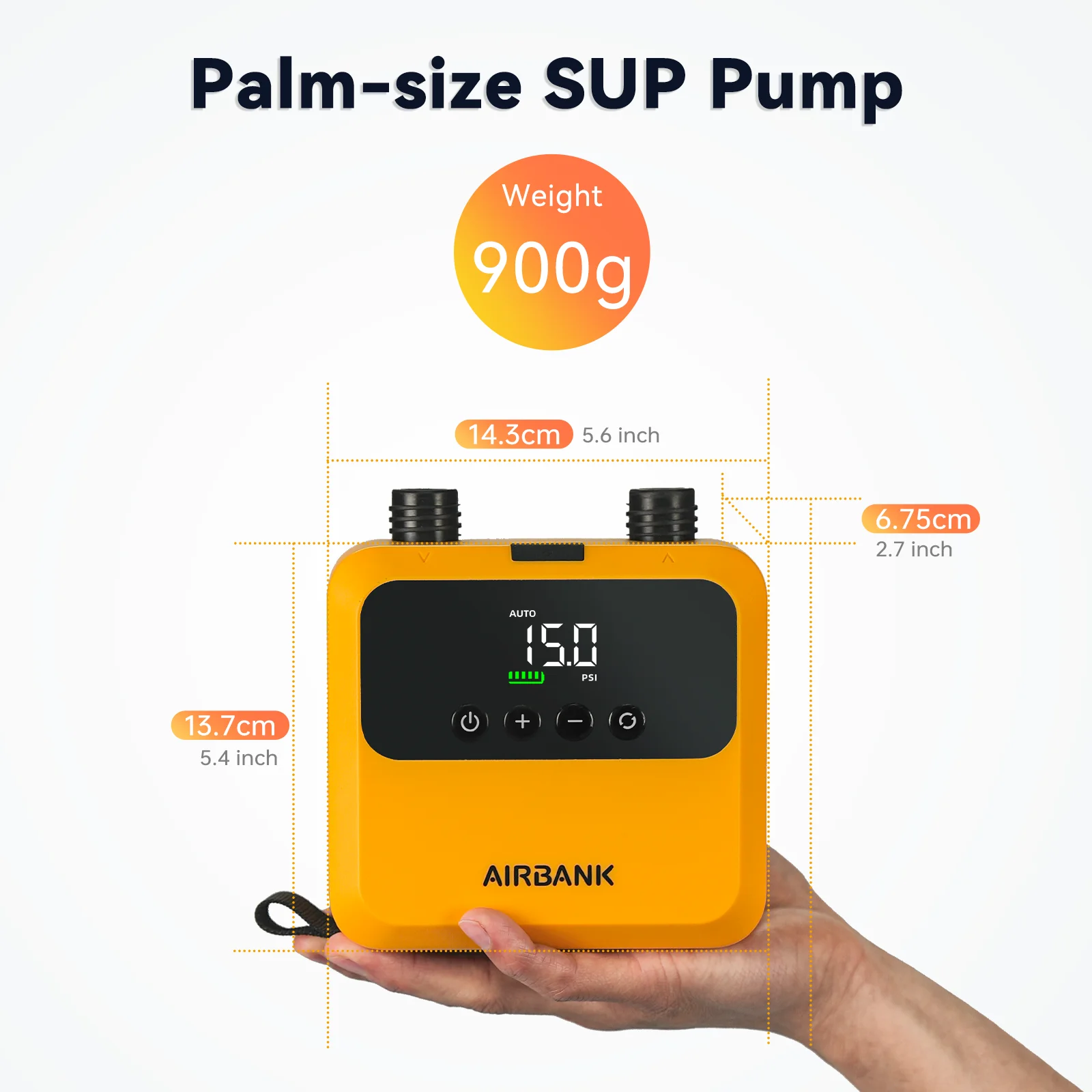AIRBANK Pulse Pro 電動 SUP エアポンプ スタンドアップパドル用